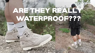 Are they really WATERPROOF?  Nike ACG Torre Mid Waterproof Review