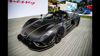 Michael Jordan's Hennessey Venom F5 Revolution Roadster Start Up & Quick Walkaround!