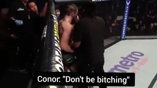 What Conor actually said to Khabib at end of 3rd round