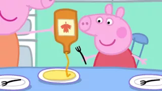 Peppa Pig   Panquecas   Em Portugues do  Brasil S1E29   Completo