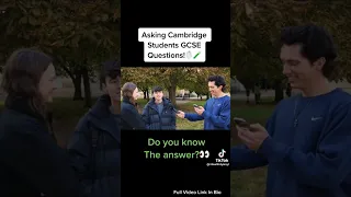 Asking Cambridge Students GCSE Questions #studentathlete #motivation #gcse #cambridge #fitness #gym