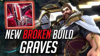 WILD RIFT GRAVES NEW BROKEN BUILD GODLY SUSTAIN ON THE NEW PATCH