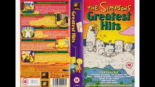 Original VHS Opening and Closing to The Simpsons Greatest Hits UK VHS Tape