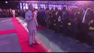 Sining in tongues/Demonstration of God's power/prophet shepherd bushiri