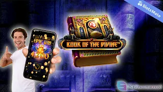 Book of the Divine Slot by Spinomenal Gameplay (Mobile View)