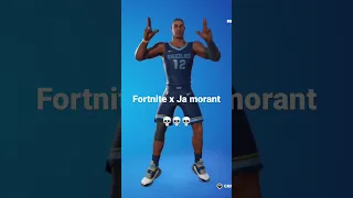 Fortnite x ja morant #fortnite #gaming #shorts #contentcreator #funny #jokes