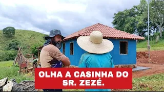 SR. ZEZÉ ESTÁ FELIZ NA CASINHA NOVA.