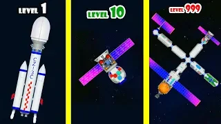 Space Agency! Max Level Rocket & Space Station! Rocket Building & Space Flying | Space Agency Game