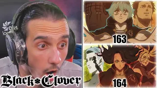 Reaction 163-164 Episode "Black Clover"/ Реакция на "Чёрный клевер"