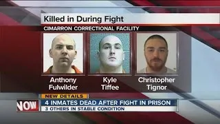 Names released of those involved in incident at Cimarron Correctional Facility Saturday afternoon