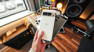 Switching to Google Pixel 8 Pro ? - Unboxing & First-Look! (iPhone & S23 Ultra User)