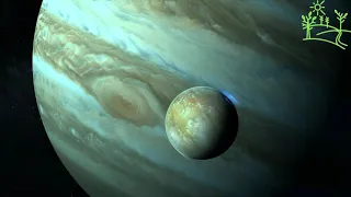 Звуки космоса Юпитер и его спутник Ио
