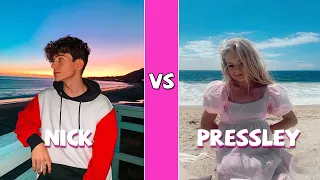 Nick Bencivengo Vs Pressley Hosbach TikTok Dance Battle