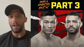 MMA Pros Pick ✅ Korean Zombie vs. Dan Ige - Part 3 👊 UFC Vegas 29