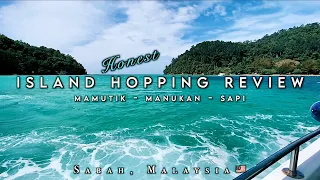 🛥️ Mamutik - Manukan - Sapi 🏝 Honest Island Hopping Review📍KK, Sabah, Malaysia 🇲🇾