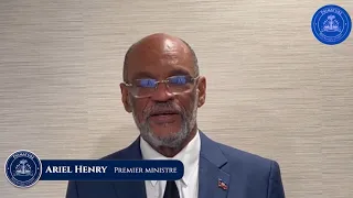 Haiti prime minister resignation message | Clip