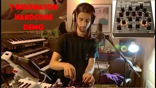 Jomox T-Resonator Hardcore Demo walkthrough