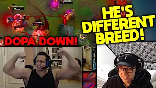 Baus reacts to Tyler1 PERFORMING on Sion