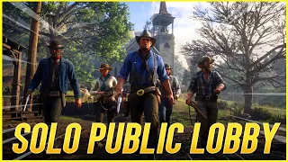 How to make a Solo Public Lobby In Read Dead Online (UPDATED 2023)