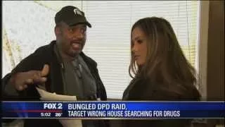 Detroit police raid wrong house for drugs