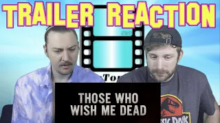 Those Who Wish Me Dead Official Trailer Reaction #AngelinaJolie #HBOMax