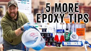 5 MORE Epoxy Tips I Wish I Knew As A Beginner!