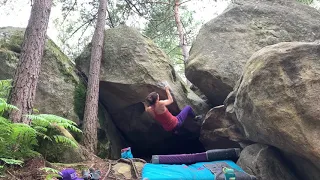 Stormroc (Fb 7a) - Gorge aux aux Châts - Fontainebleau