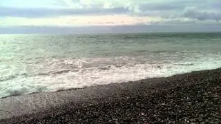 Абхазия Гагра море 1 фев 2014