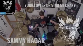 13 year old Alex Shumaker Your Love is Driving Me Crazy "Sammy Hagar"