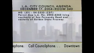 Regular City Council - 12/17/04