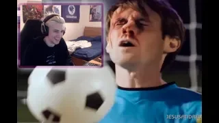 xQc Reacts To "Top Soccer Shootout Ever With Scott Sterling"