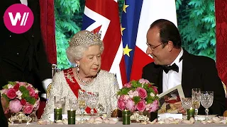 A French dinner for the Queen - in the kitchens of the Elysee Palace