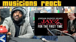 FIRST REACTION TO JORDAN RUDESS HEARS JAY-Z ft ALICA KEYS FOR THE FIRST TIME