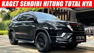 BERAPA BIAYA MODIF TOYOTA FORTUNER GW ? | CARVLOG #311