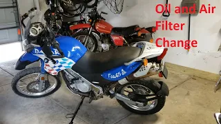 My BMW F650 GS Dakar - Oil Change and Air Filter - Part 2
