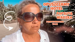 WYJEŻDŻAMY PAKOWANIE | OPUSZCZAMY DOMEK | POPSUTA WALIZKA | KOLACJA I ŚNIADANIE | VLOG FUERTEVENTURA