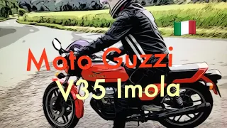 Moto Guzzi V35 Imola- the Baby Le Mans  Ride and review