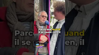 Jérémy Amzallag a croisé Fabrice Luchini dans les rues de Paris ! #shorts