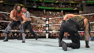 Seth Rollins vs Roman Reigns Money In The Bank 2016 Highlights