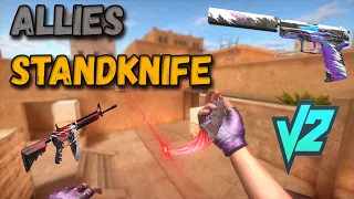 ALLIES IN STANDKNIFE | STAND KNIFE SIMULATOR ONLINE 2.0