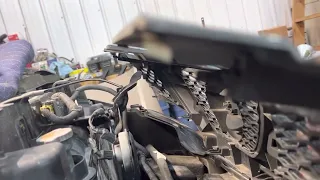 2014 Nissan Rogue headlight assembly removal