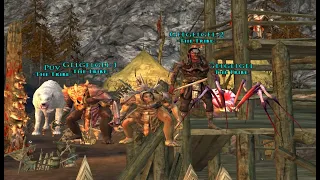 LOTRO PVMP GEL Reaver Spider Warg vs U39 Freeps :) (freeps need more self heals) PART 2