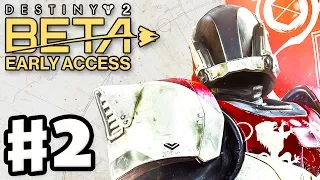 Destiny 2 Beta Early Access - Gameplay Part 2 - Titan! The Inverted Spire Strike! (PS4 Pro)