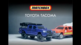 custom 2nd generation toyota tacoma diecast from Matchbox brand