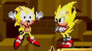 Super Sonic And His Clone