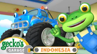 Wajah Baru Monster Truk🛻 | Garasi Gecko | Kartun Populer Anak-Anak | Seru dan Mendidik