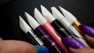 How to use Silicone pens | Playing around | NailsofNorway