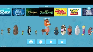 Disney Crossy Road #15 Zootopia All Characters Gameplay