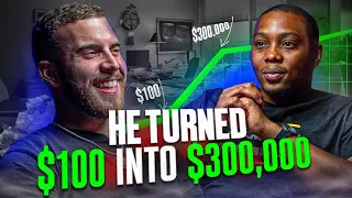 23-Year-Old Turned $100 into $300,000 (INSANE MONEY FLIP)