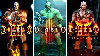 Diablo 2 RESURRECTED (2021) VS Diablo 2 CLASSIC (2000) Beta COMPARISON - (Acts/Spells/Bosses/Heroes)